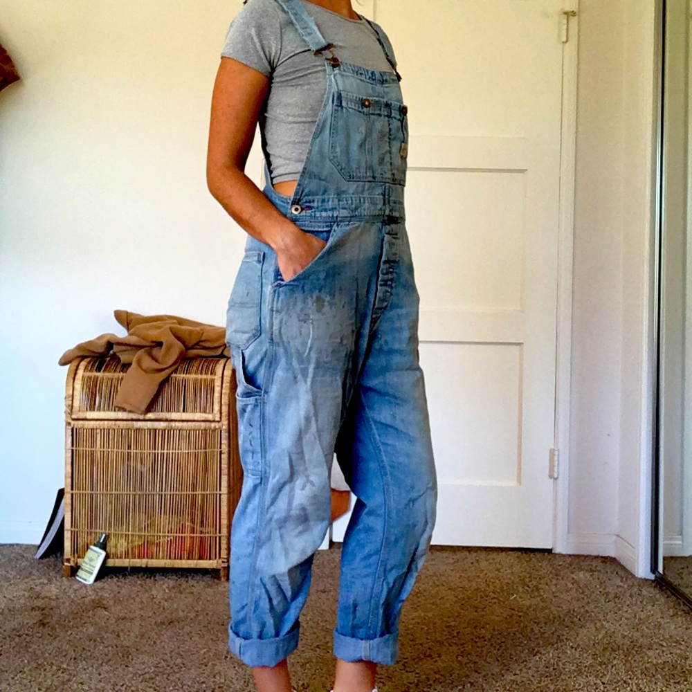 Vintage Ralph Lauren Artist Work Overalls